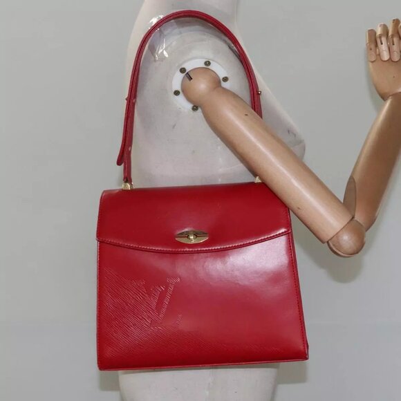 LOUIS VUITTON Epi Opera line Spartan Shoulder Bag Red M63947 LV Auth BA346 - Picture 15 of 16